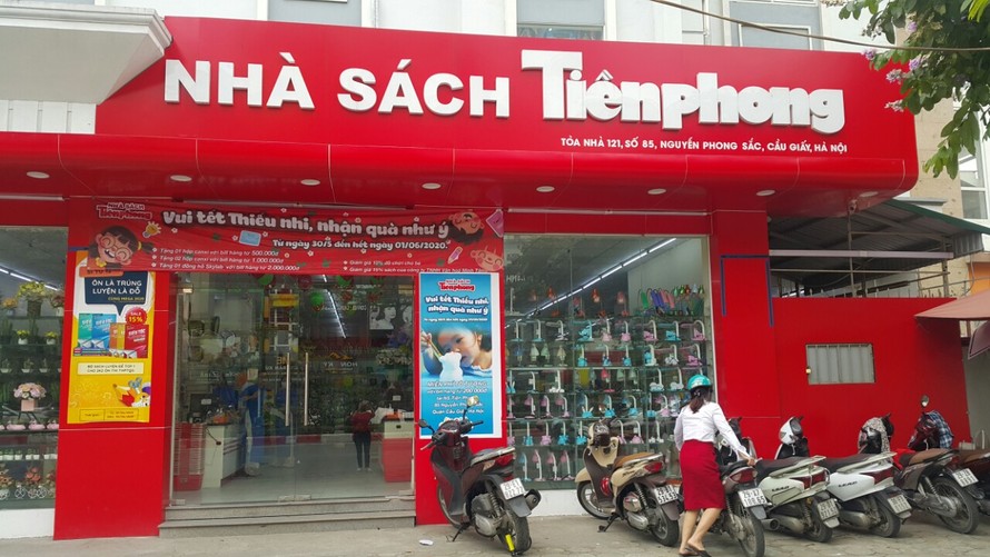 Vui tết Thiếu nhi nhận quà như ý tại Nhà sách Tiền Phong