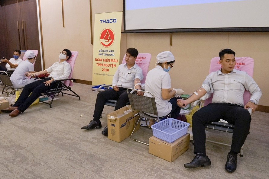 Thaco tổ chức chương trình hiến máu nhân đạo lần thứ 14 trên toàn quốc