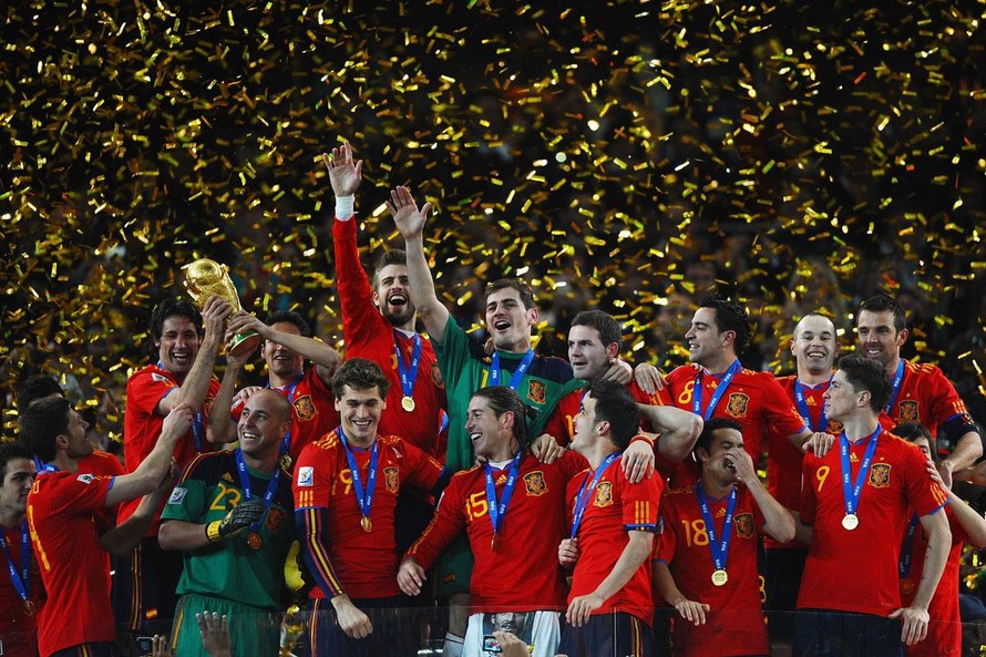 Đội tuyển quốc gia Tây Ban Nha đã giành chức vô địch tại World Cup năm 2010