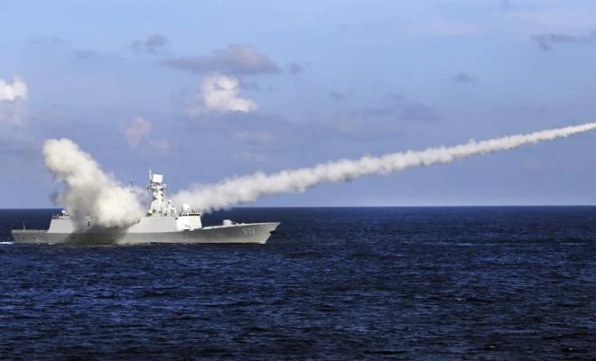 Trung Quốc tiếp tục thông báo tập trận ở Biển Đông. (Ảnh minh họa: AP)