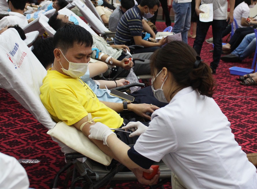 Các đơn vị máu tiếp nhận trong chương trình hiến máu tình nguyện tại Đà Nẵng sẽ được vận chuyển ra Viện Huyết học - Truyền máu TƯ (Hà Nội), góp phần hỗ trợ giải quyết tình trạng thiếu hụt máu điều trị bệnh ở khu vực phía Bắc