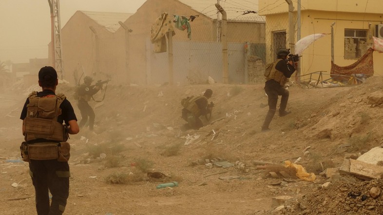 Lực lượng chính phủ Iraq tại tỉnh Anbar.