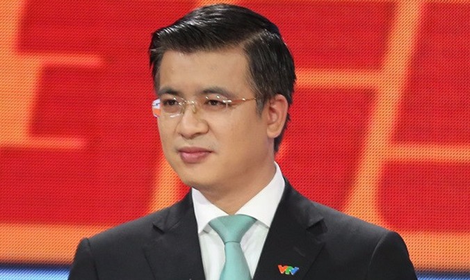 BTV Quang Minh - gương mặt quen thuộc được khán giả yêu thích của bản tin Thời sự 19h.