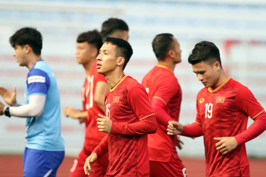 U22 Việt Nam làm quen sân Rizal Memorial