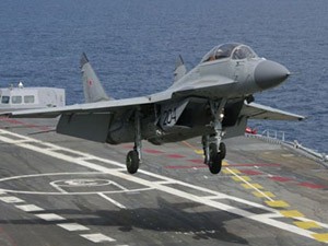 'Đại bàng biển' MiG-29K chính thức nhập ngũ