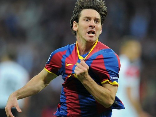 Lionel Messi lập cú đúp trong trận đấu từ thiện