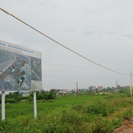 Giá đất ven đô phía Tây Hà Nội tăng