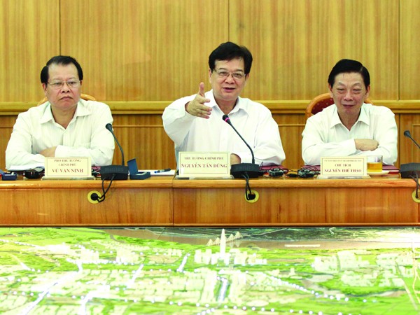 Thủ tướng xem xét quy hoạch trục Nhật Tân - Nội Bài