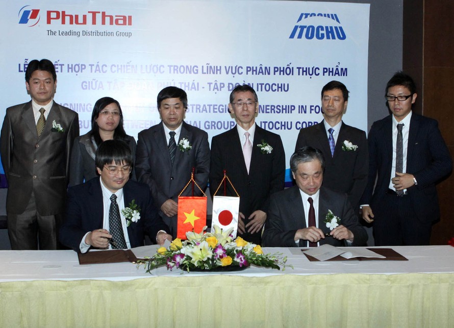 Lãnh đạo Phú Thái và Itochu ký thoả thuận hợp tác