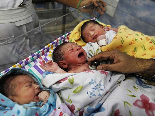 Những em bé chào đời ngày 12-12-2012