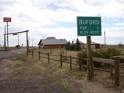 Buford là thị trấn nhỏ nhất nước Mỹ với một cư dân duy nhất