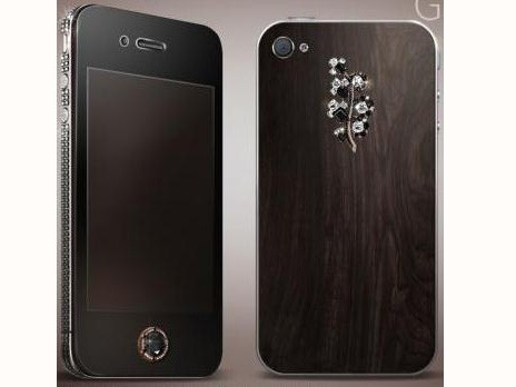 iPhone 4 kim cương đen siêu sang cho phái đẹp