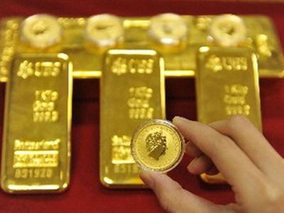 Giá vàng trong nước tăng thêm 400.000 đồng/lượng