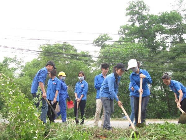 Đa số thanh niên Việt Nam có suy nghĩ và hành động tích cực Ảnh: PV