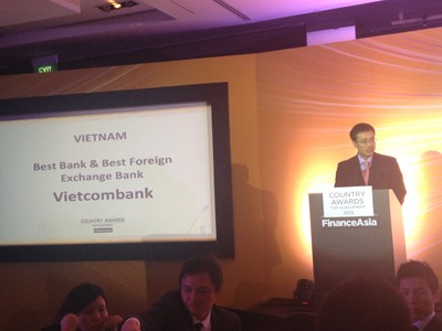 “Ngân hàng tốt nhất Việt Nam năm 2013”