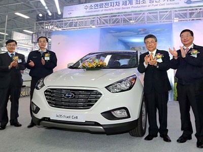 Hyundai ix35 chạy hydro chính thức sản xuất