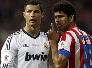 PHÁT HIỆN: Diego Costa 'thiện xạ' hơn Ronaldo