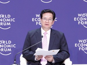 Thủ tướng Nguyễn Tấn Dũng phát biểu tại Hội nghị. (Ảnh: Đức Tám/TTXVN)