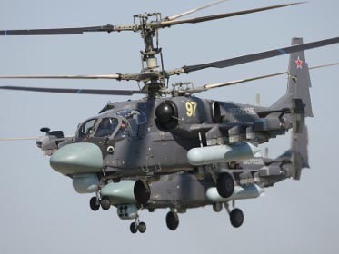 Không quân Nga nhận bao nhiêu trực thăng năm 2013?