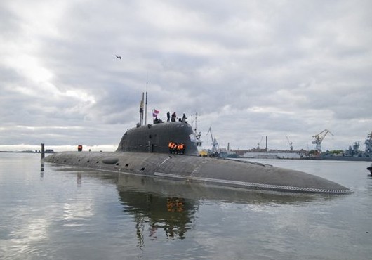 Tàu ngầm hạt nhân Nga lần đầu phóng tên lửa hành trình