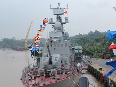 Cận cảnh tàu Pháo - Tên lửa hiện đại vừa ra mắt của Việt Nam