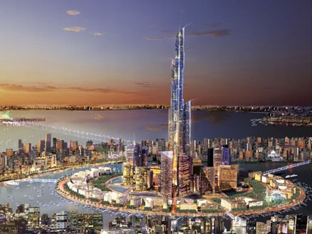 Công bố dự án xây dựng tháp cao nhất thế giới