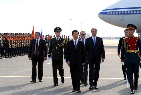 Chủ tịch Trung Quốc thăm Nga