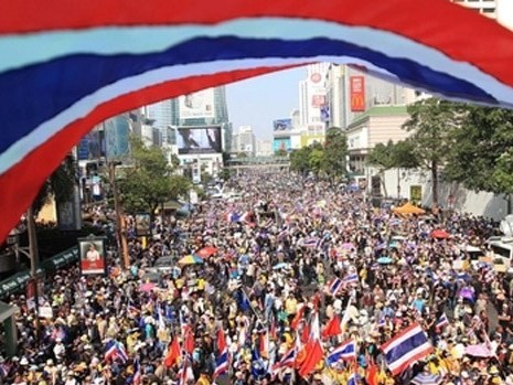 Thái Lan: Đóng cửa 4 trường học vì biểu tình