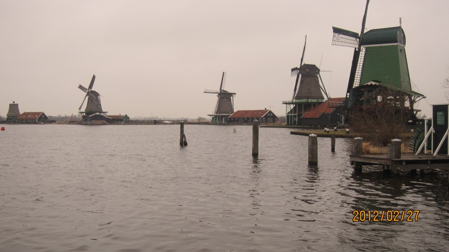 Zaanse Schans – Làng cối xay gió xứ sở hoa tulip