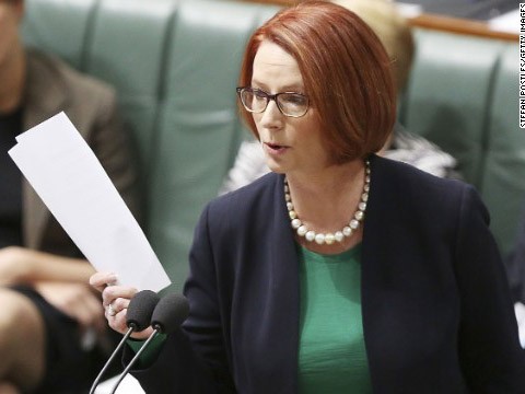 Thủ tướng Úc Julia Gillard bác bỏ báo cáo về tin tặc Trung Quốc