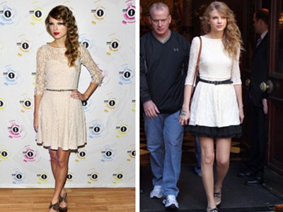 Taylor Swift – ‘Thiên thần’ váy trắng