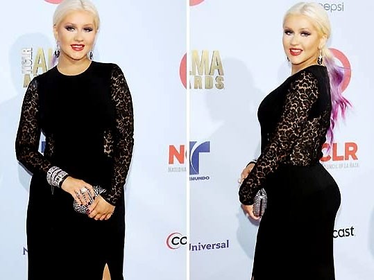 Christina Aguilera vừa già vừa béo