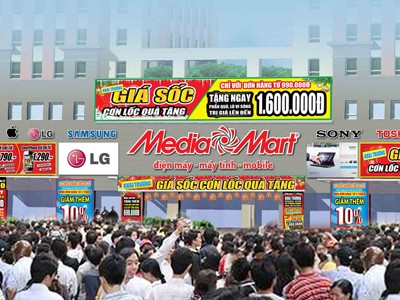 Mediamart khai trương siêu thị điện máy thứ 6