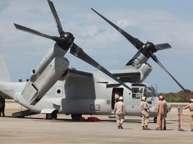 Cận cảnh MV-22 Osprey tại Okinawa