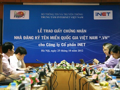 INET- nhà đăng ký tên miền quốc gia chính thức tại Việt Nam