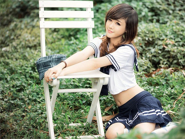 Nữ sinh Việt xinh như hot girl Nhật Bản