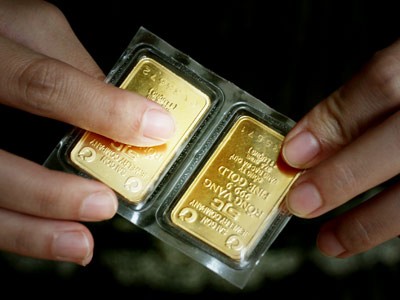 Giá vàng giảm dưới mốc 36,5 triệu đồng