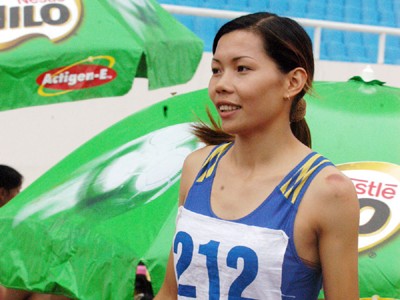 Vũ Thị Hương là vận động viên xuất sắc nhất