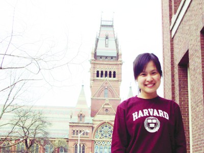 Tôn Hà Anh tại trường Harvard