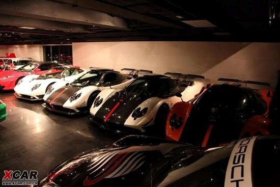 Garage siêu xe “khủng” tại Hồng Kông