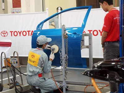 Toyota tổ chức chung kết hội thi tay nghề