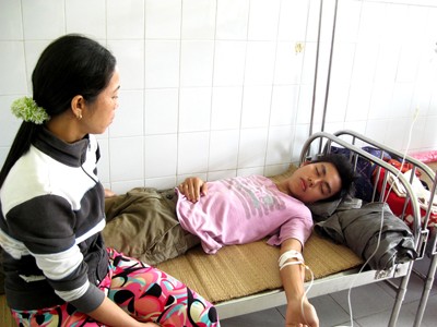 Dương Thanh Yên đang điều trị tại bệnh viện