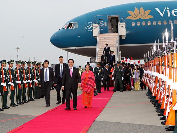 Thủ tướng Nguyễn Tấn Dũng thăm chính thức Nhật Bản