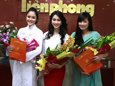 Tân Hoa hậu, Á hậu trước chuyến từ thiện ở Thanh Hóa