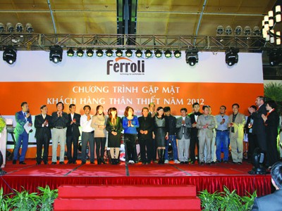 Hội nghị khách hàng Ferroli: Trao bằng xuất sắc cho 50 đại lý, cửa hàng