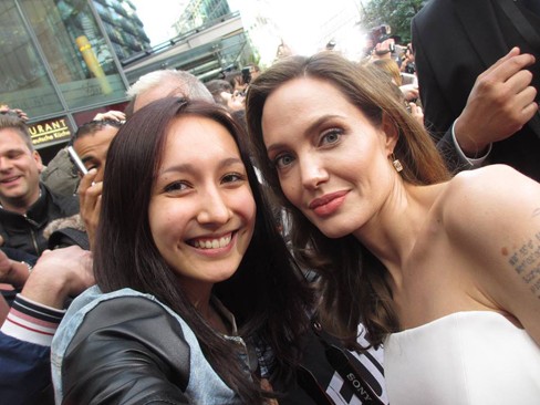 Anna Trương 'phát cuồng' vì được gặp Angelina Jolie