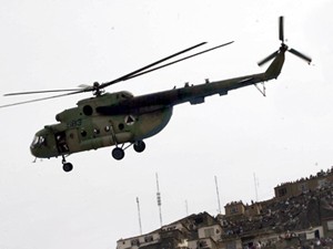 Trực thăng Nga bị nã đạn ở Afghanistan