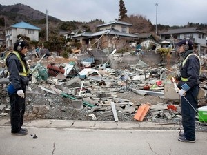 Đáy biển dịch chuyển 24m sau động đất Nhật Bản