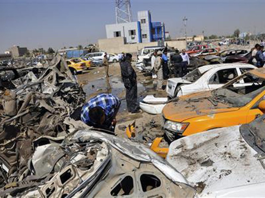 Iraq bị đánh bom liên tiếp, 25 người thiệt mạng