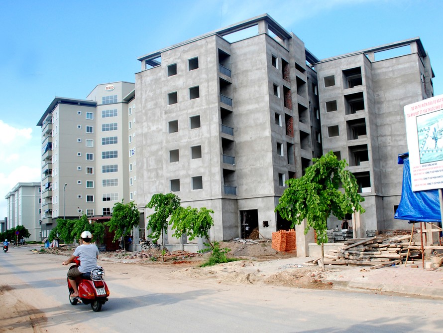 Khu nhà ở xã hội dành cho người có thu nhập thấp ở Việt Hưng, Long Biên (Hà Nội). Ảnh: Minh Phương